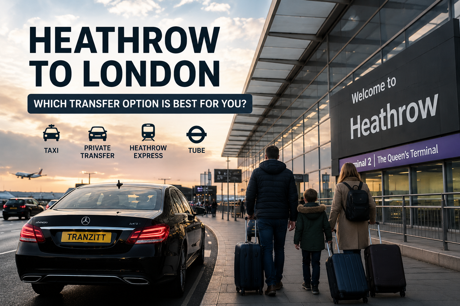 Heathrow Airport to London: The Complete Guide for First-Time Visitors | Tranzitt UK Airport Transfers