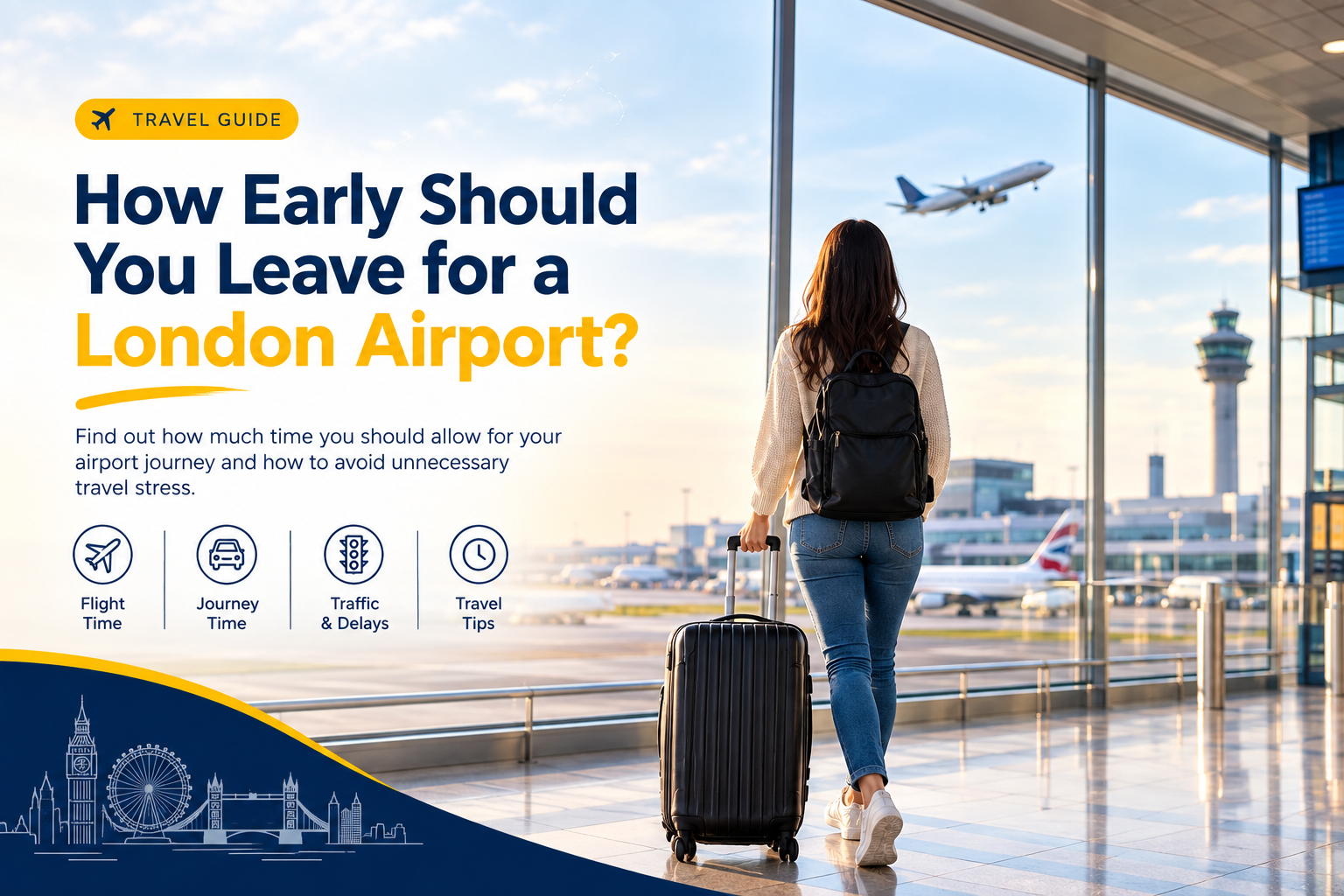 How Early Should You Leave for a London Airport? | Tranzitt