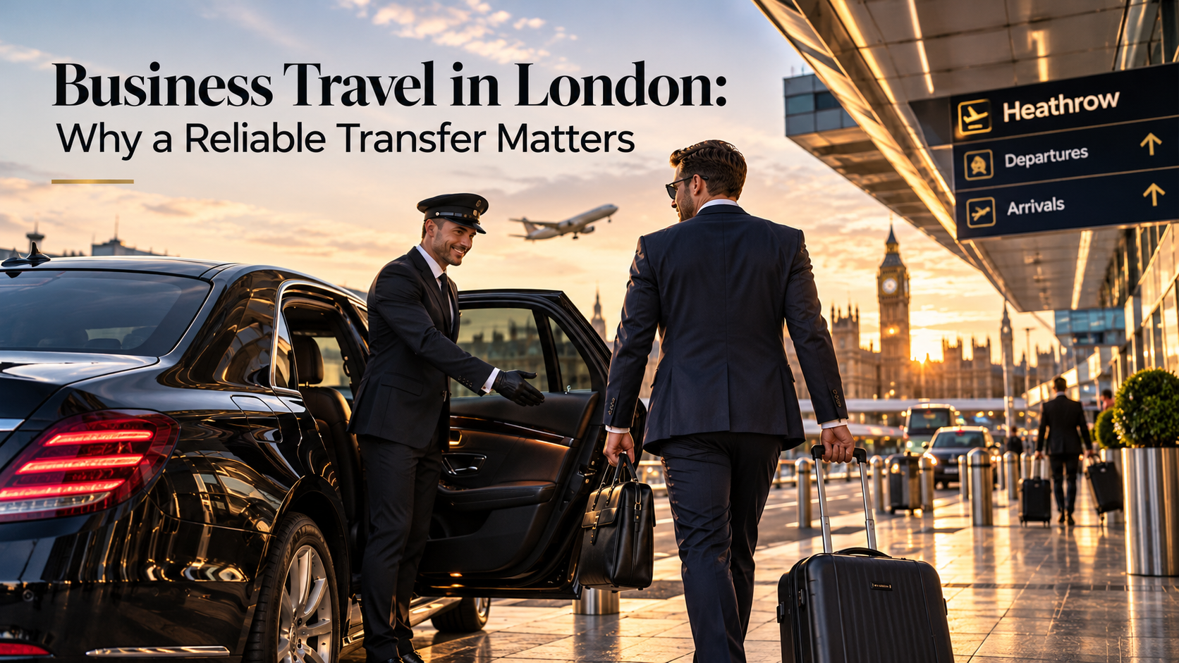Business Travel in London: Why Reliable Transfers Matter | Tranzitt